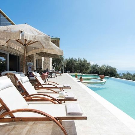 Summerwine Luxury Villa Sea View Private Pool Σπαρτύλας Εξωτερικό φωτογραφία