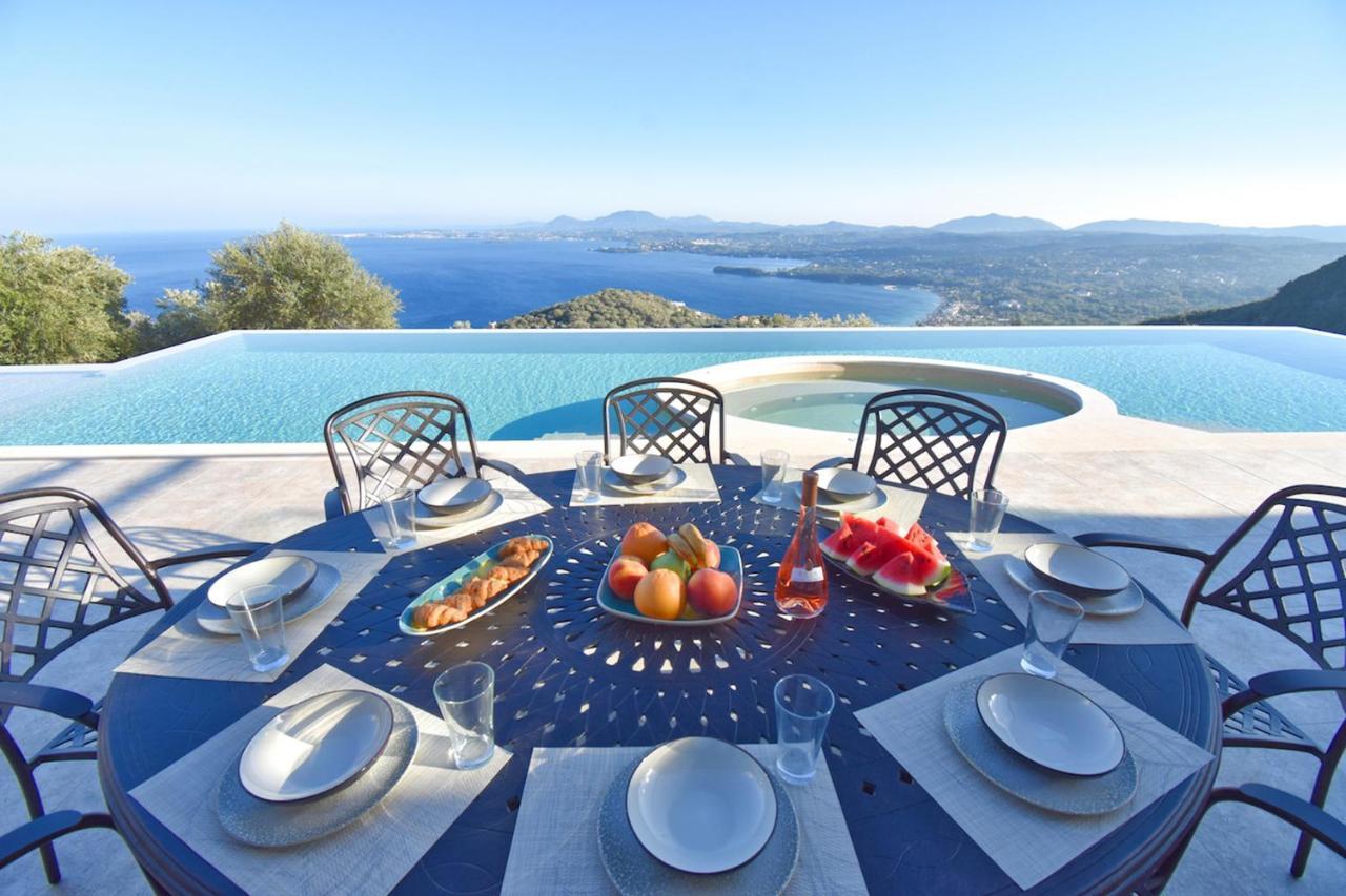 Summerwine Luxury Villa Sea View Private Pool Σπαρτύλας Εξωτερικό φωτογραφία