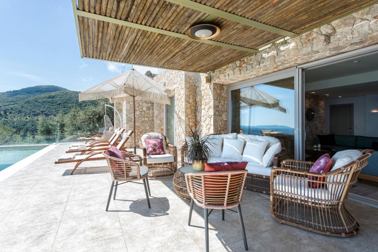 Summerwine Luxury Villa Sea View Private Pool Σπαρτύλας Εξωτερικό φωτογραφία